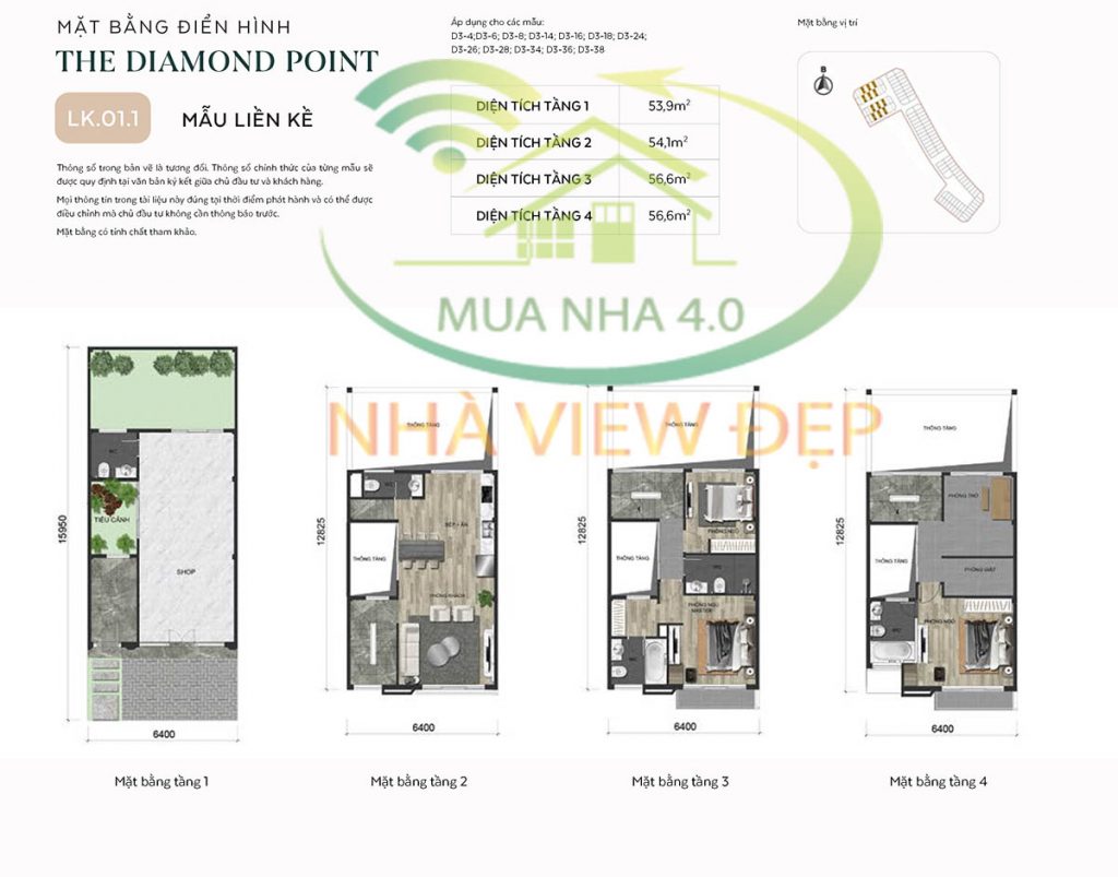 LK01.1 Diamond Point Phúc Đồng