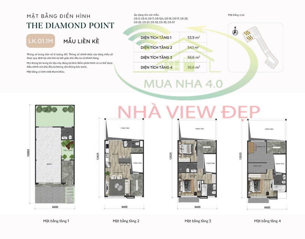 LK01.1M Diamond Point Phúc Đồng
