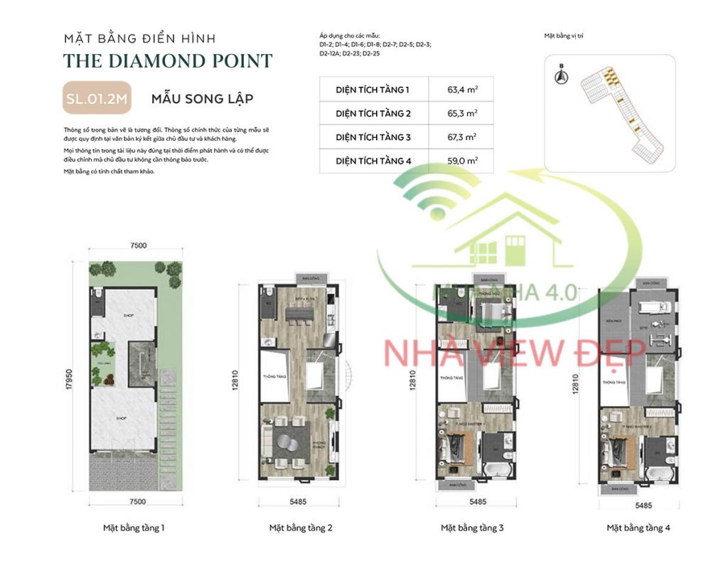 SL.01.2M Diamond Point Phúc Đồng