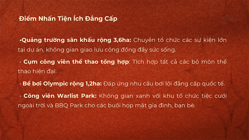 Điểm nhấn tiện ích