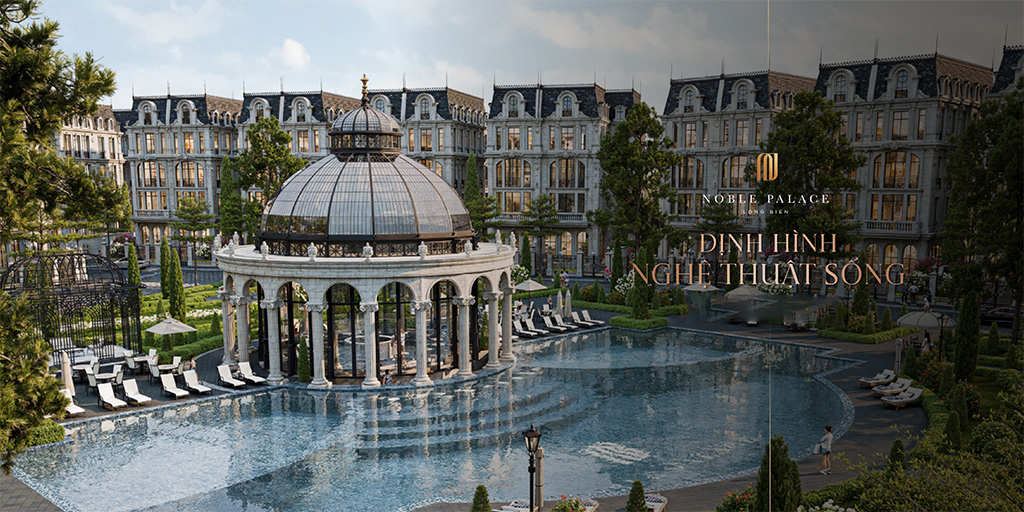 vườn thượng uyển Noble Palace Long Biên